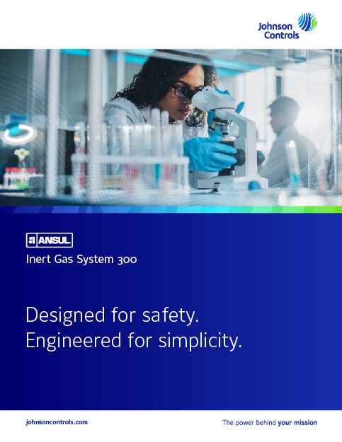 ANSUL Inert Gas System 300 Brochure