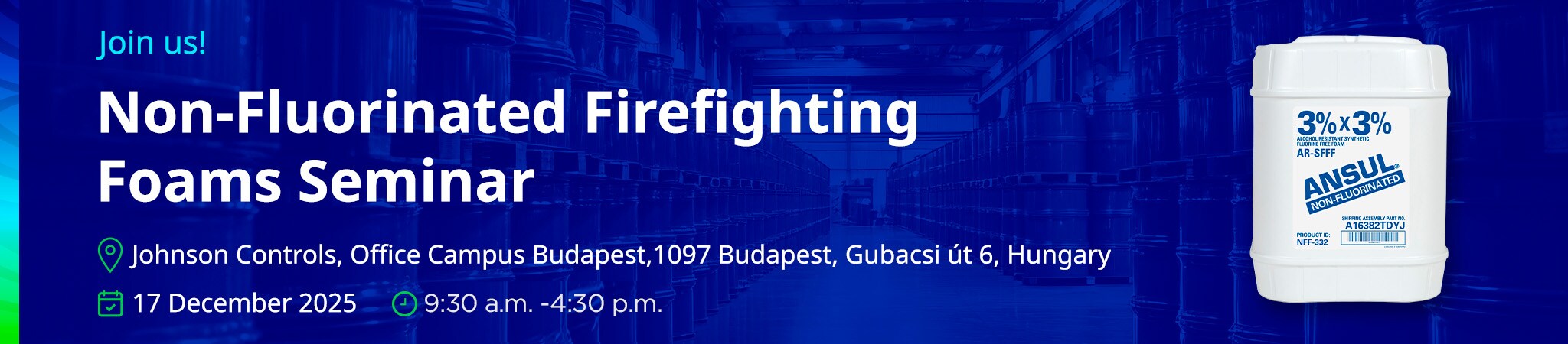 Fluorinated Firefighting Foam Seminar Budapest